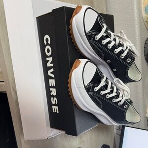 Converse Black and White Chunky Sole Sneakers